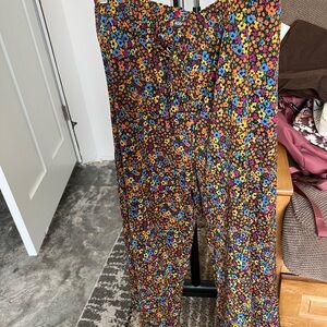 Colorful Floral Pant